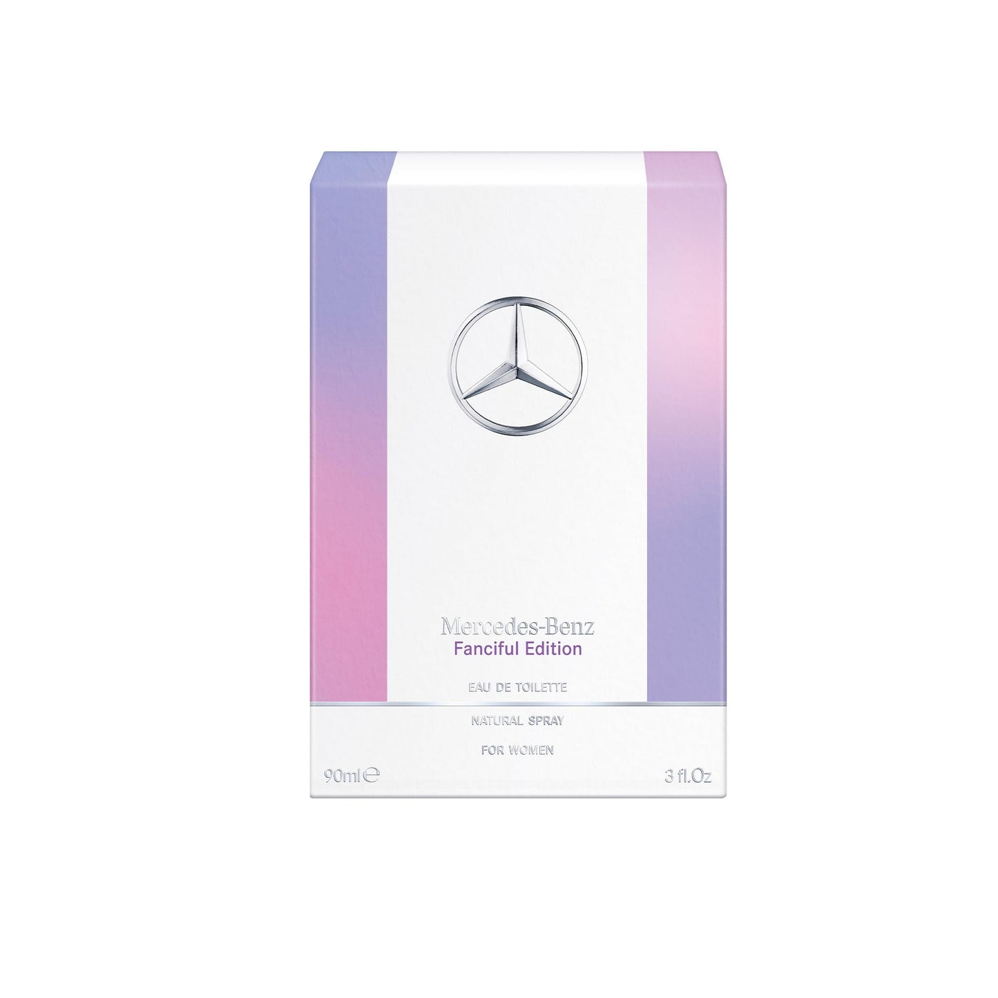 Mercedes Benz Fanciful Eau de Toilette for Women – 3 oz Citrus, Mandarin, Rose & Amber Wood