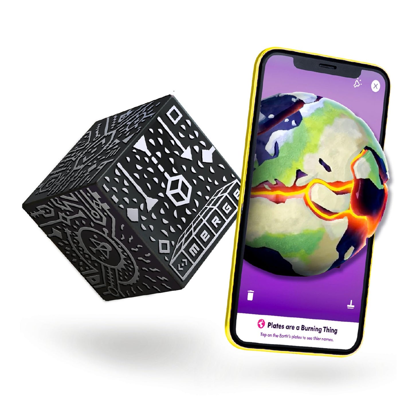 Merge Cube STEM Toy – Hold Digital Science Experiments in Your Hand | 1000+ Objects & 100+ Simulations