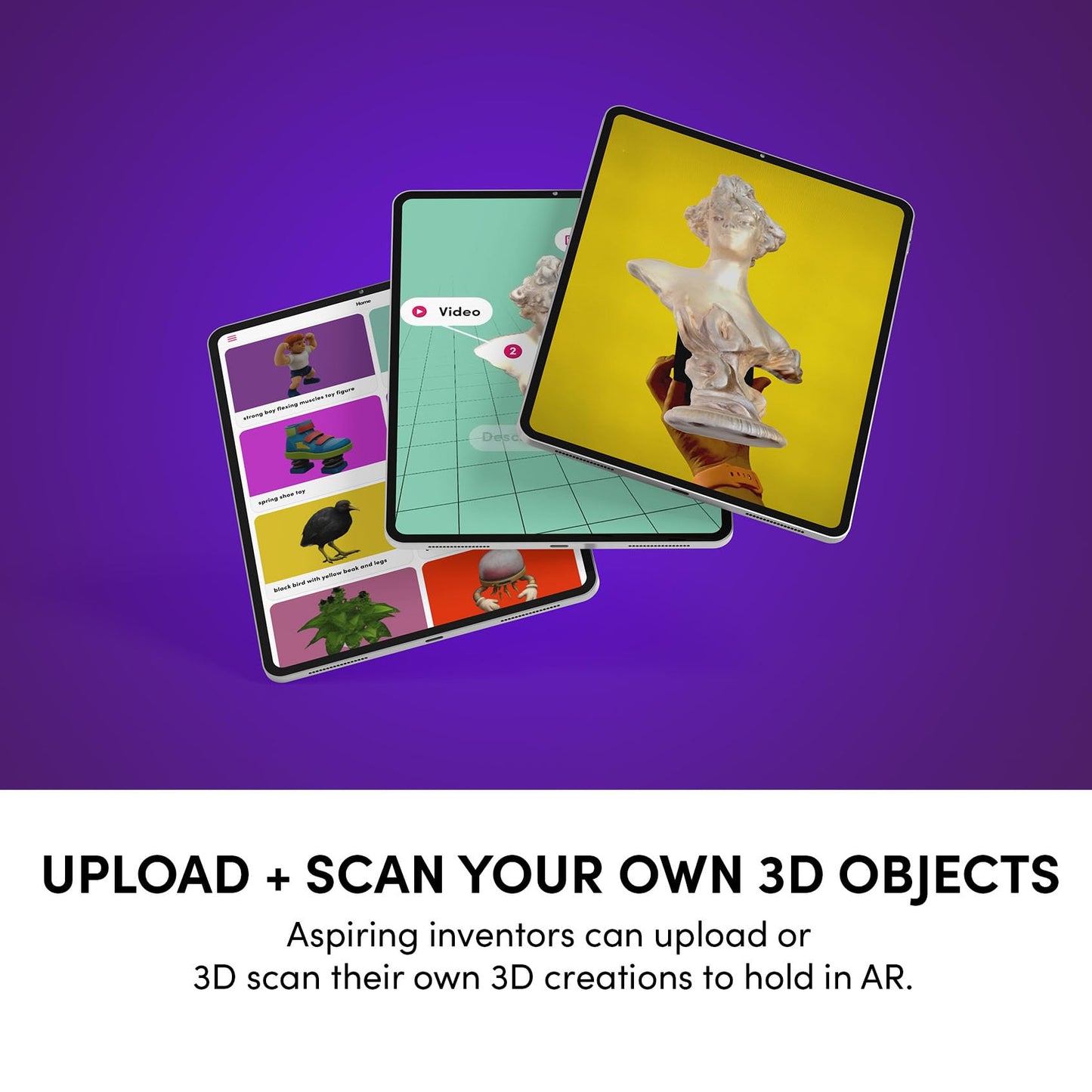 Merge Cube STEM Toy – Hold Digital Science Experiments in Your Hand | 1000+ Objects & 100+ Simulations