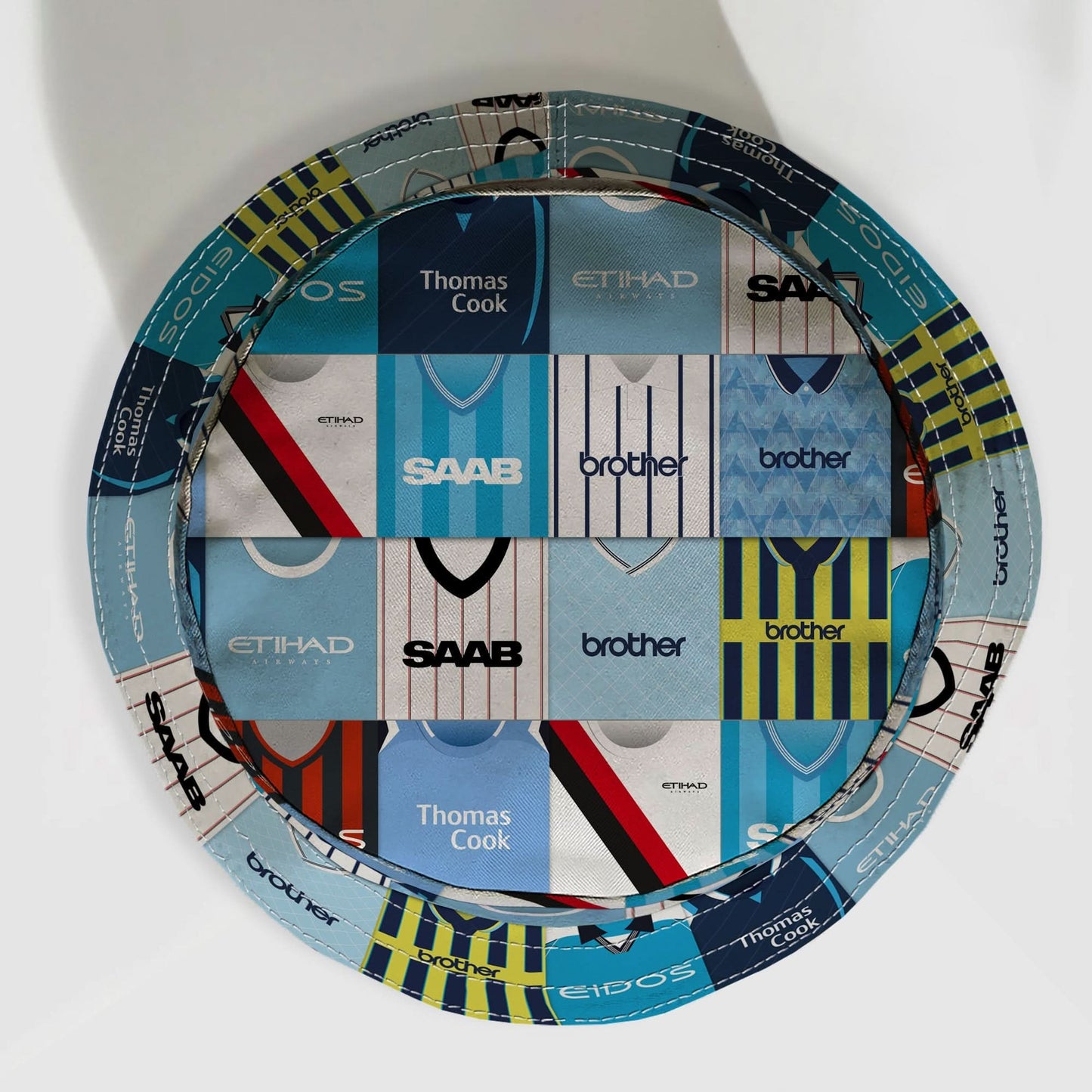 Manchester Blue Kit Montage - Bucket Hat
