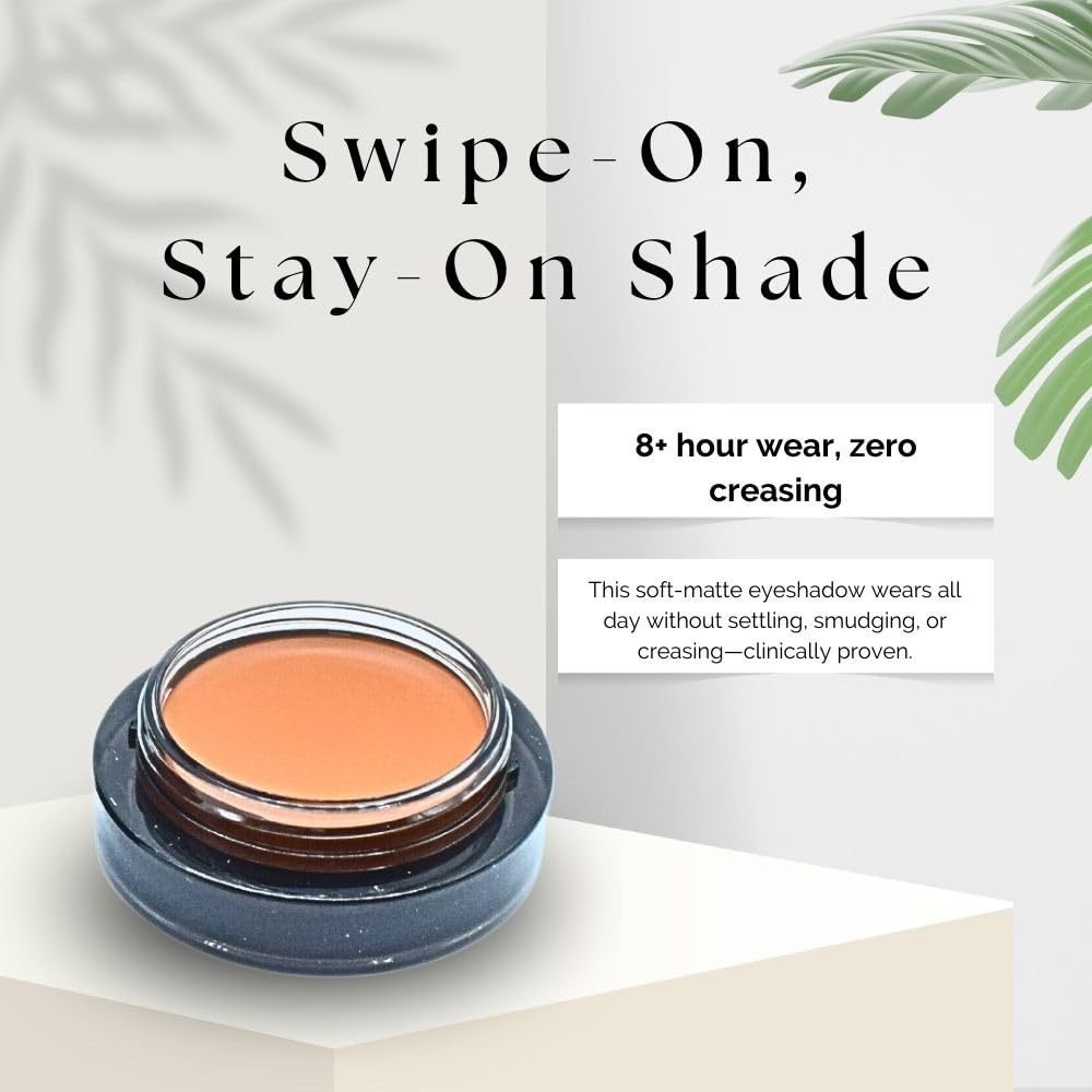 MERIT Solo Shadow Cream-to-Powder in Vachetta – Matte Eyeshadow