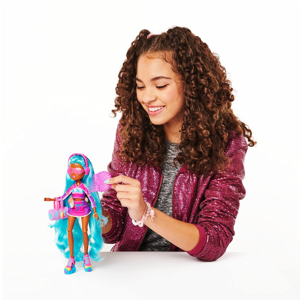 MERMAID HIGH Oceanna Deluxe Mermaid Doll – Removable Tail & 2-in-1 Fashion