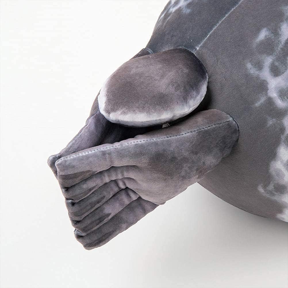 MerryXD Chubby Blob Seal Pillow – Large 23.6 in Plush Seal Toy