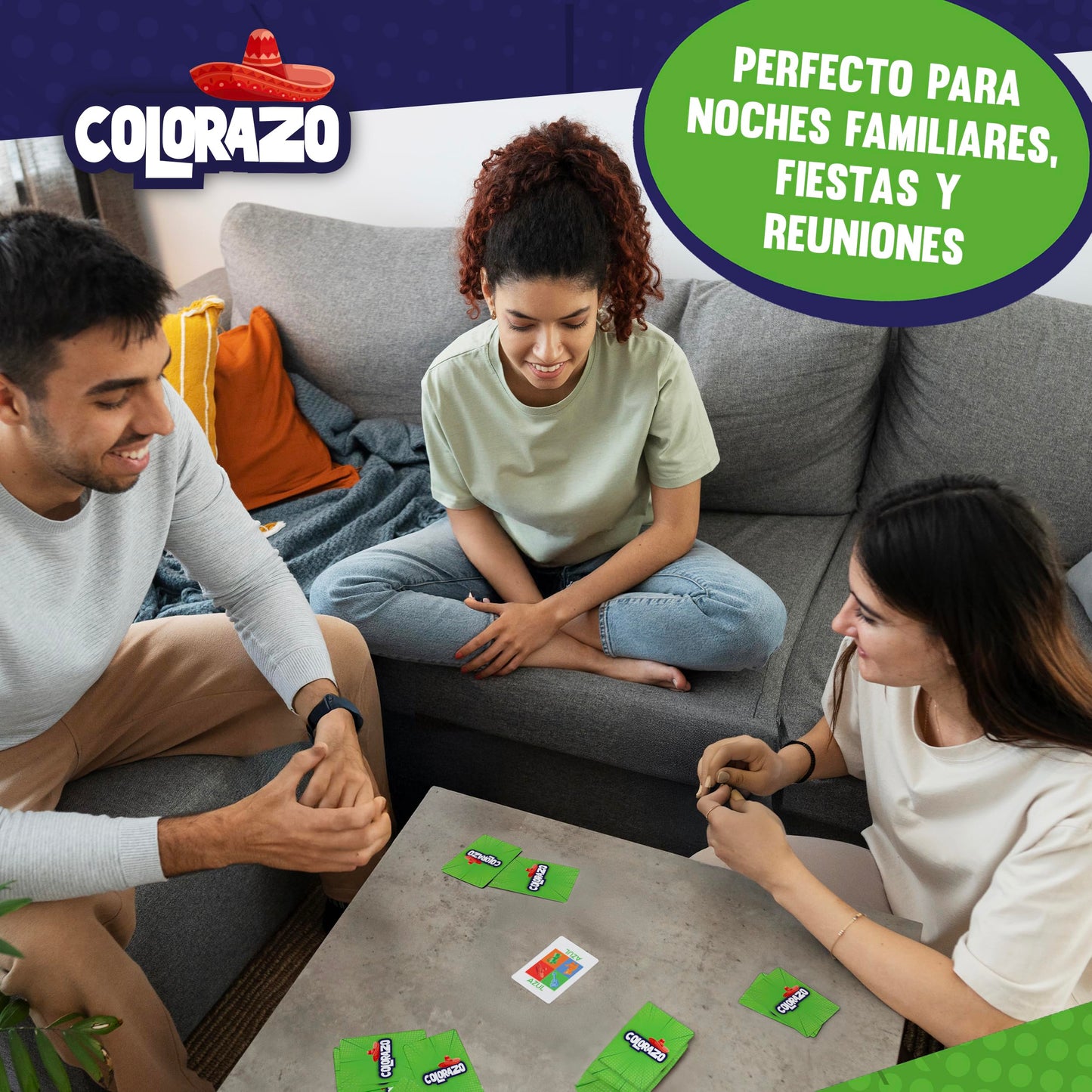 Colorazo by Mesa Viva Games – A Colorful Family Board Game for Bilingual Holidays