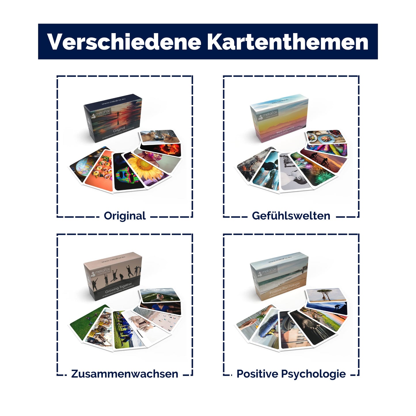 metaFox Coaching Picture Cards | Growing Together for Ice Breakers & Team Building