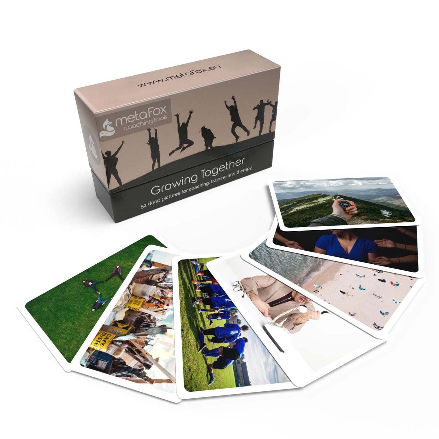 metaFox Coaching Picture Cards | Growing Together for Ice Breakers & Team Building
