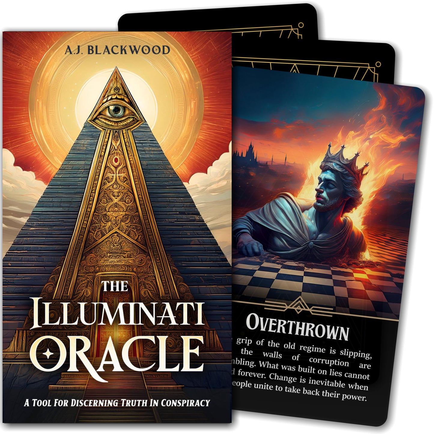 Metaphoracle Illuminati Oracle: 70-Card Divination Deck for Current Events