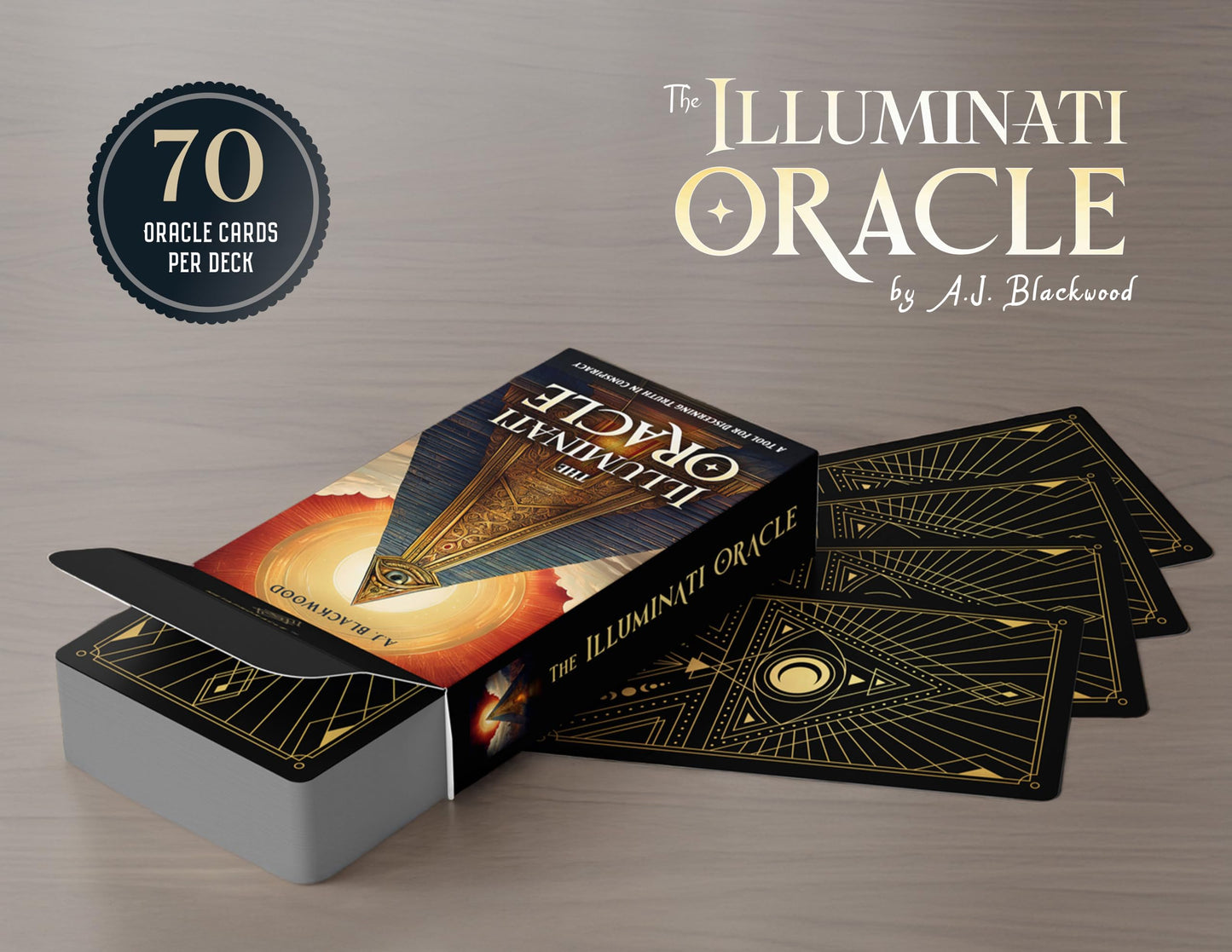 Metaphoracle Illuminati Oracle: 70-Card Divination Deck for Current Events