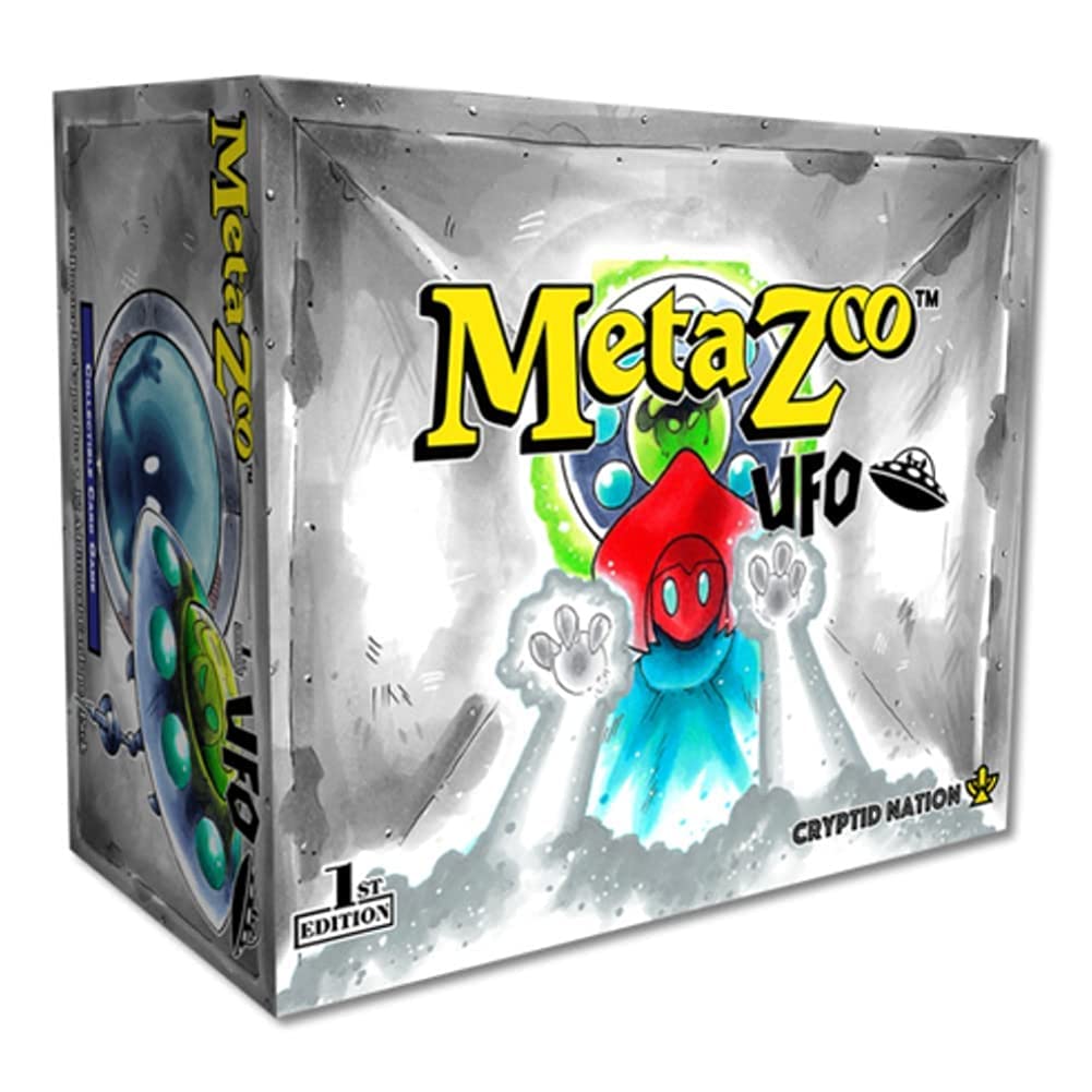 MetaZoo TCG UFO 1st Edition Booster Box Display – Silver (222641)