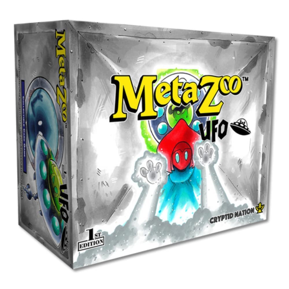 MetaZoo TCG UFO 1st Edition Booster Box Display – Silver (222641)