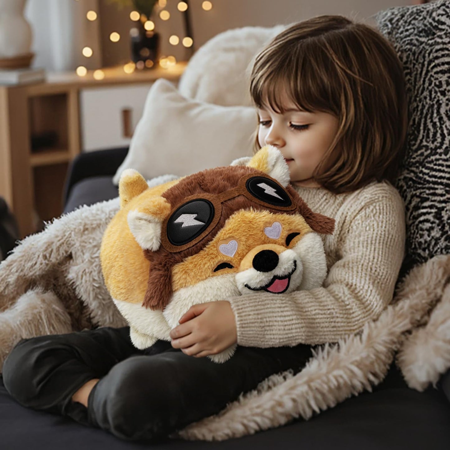 Mewaii Dog Plush – 14-Inch Shiba Inu Plush Pillow for Hugs