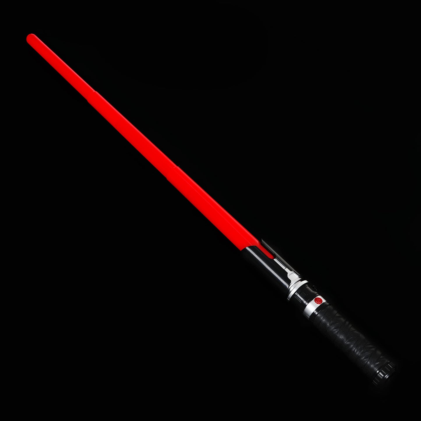 MewduMewdu Light Up Saber Toy – Double-Bladed Red LED Retractable with Sound (2 Pack)