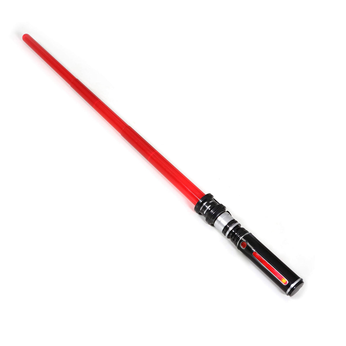 MewduMewdu Light Up Saber Toy — Red LED Lights & FX Sound, Expandable 17–30.7 in