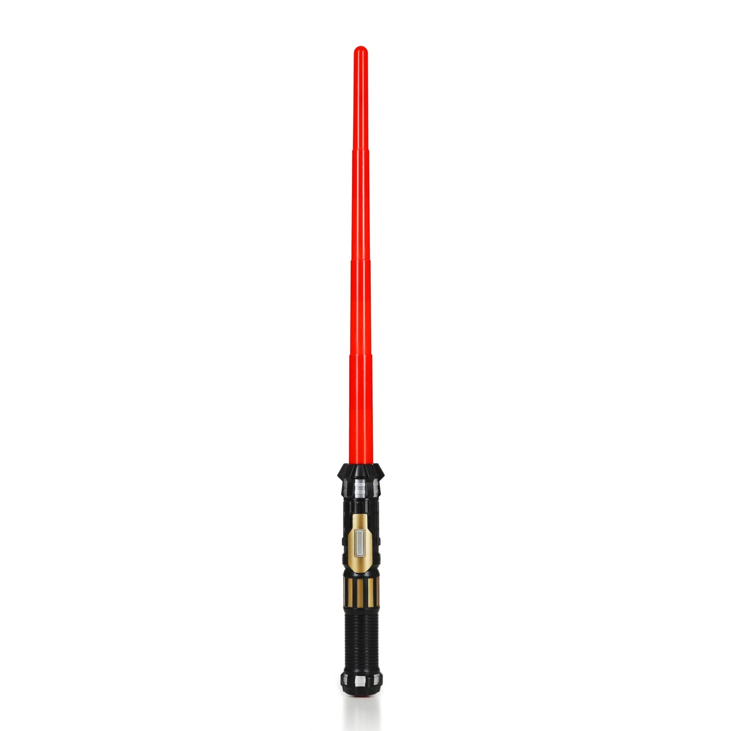 MewduMewdu Light Up Saber Toy — Fully Retracted LED Sword with FX Sound (Red)