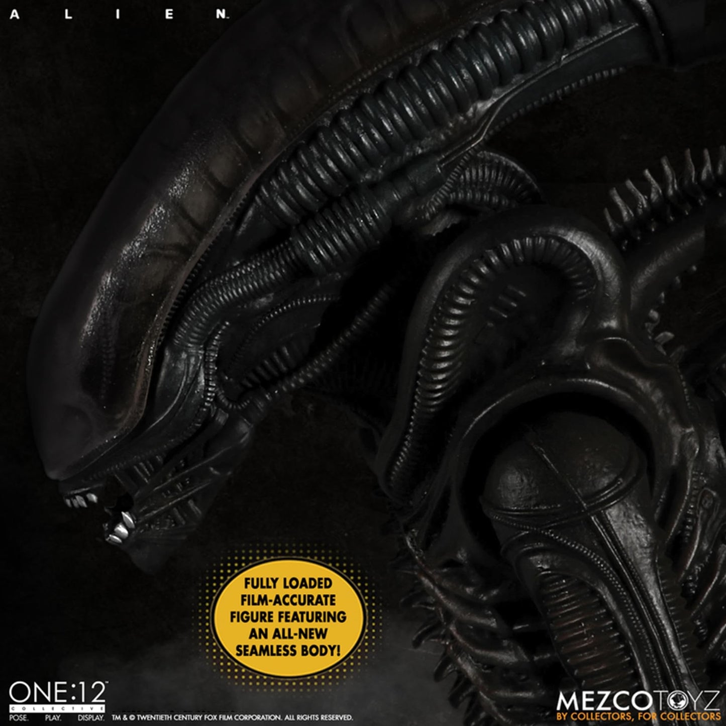 Mezco Alien One:12 Collective Deluxe Action Figure – Multicoloured Plastic