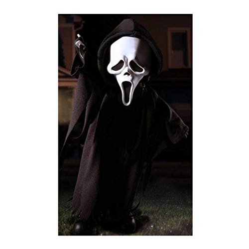 Mezco Scream Ghost Face Doll 10-Inch Collectible Figure 5 Points of Articulation
