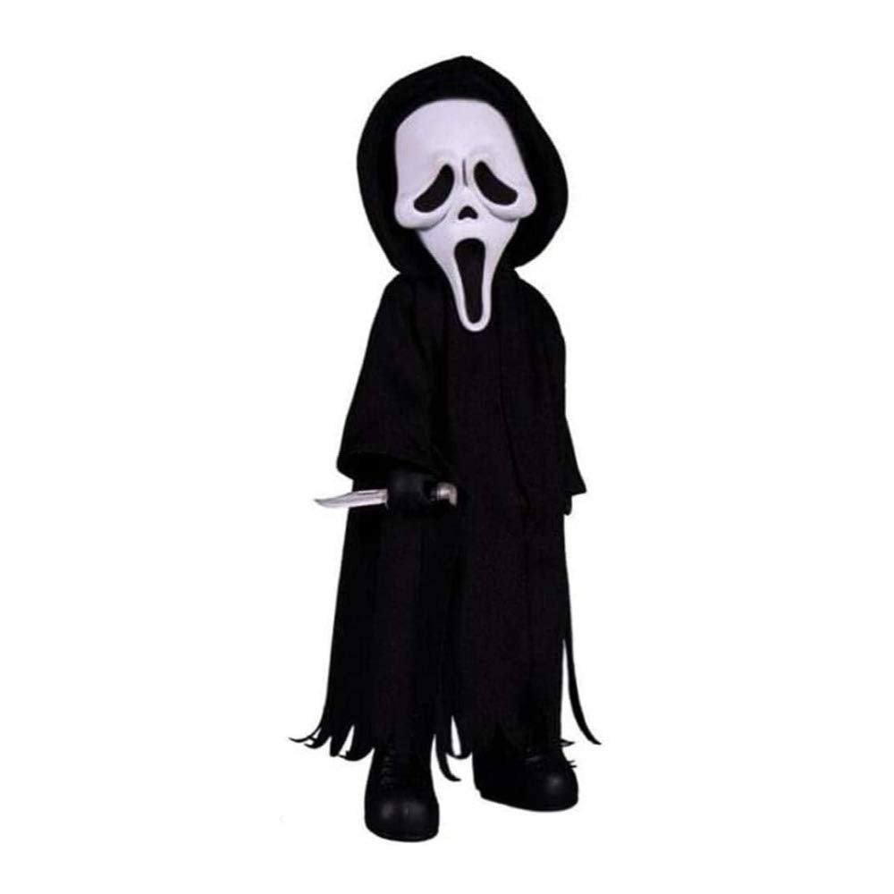 Mezco Scream Ghost Face Doll 10-Inch Collectible Figure 5 Points of Articulation