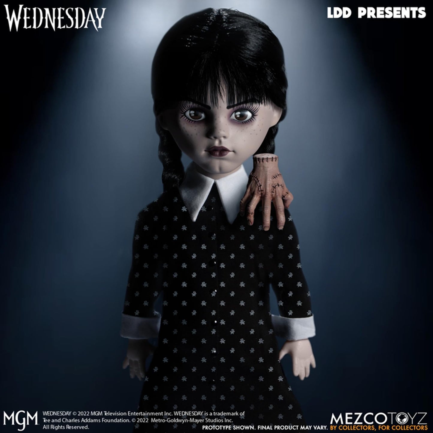 Mezco Wednesday Doll – LDD Presents Wednesday | Gift Boxed, 100% Plastic
