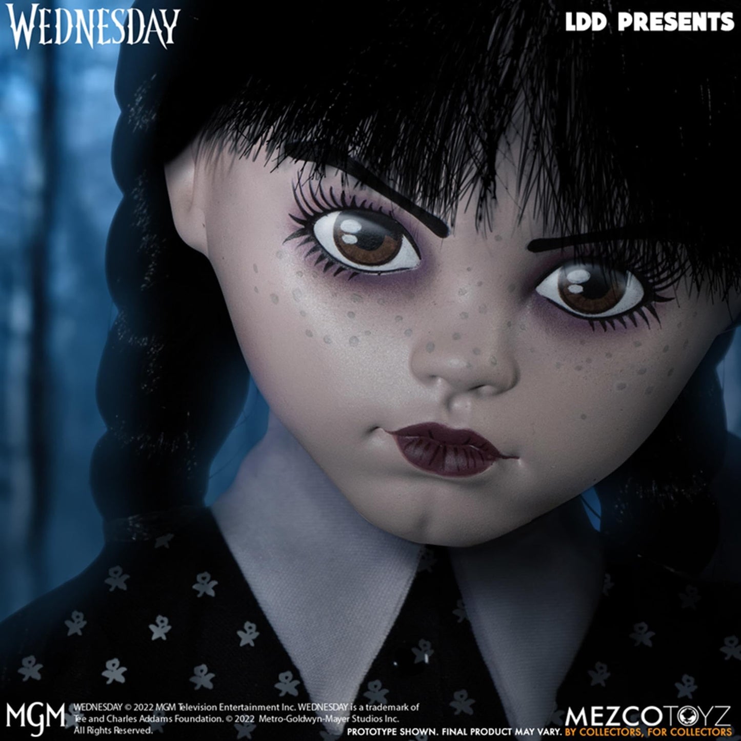 Mezco Wednesday Doll – LDD Presents Wednesday | Gift Boxed, 100% Plastic