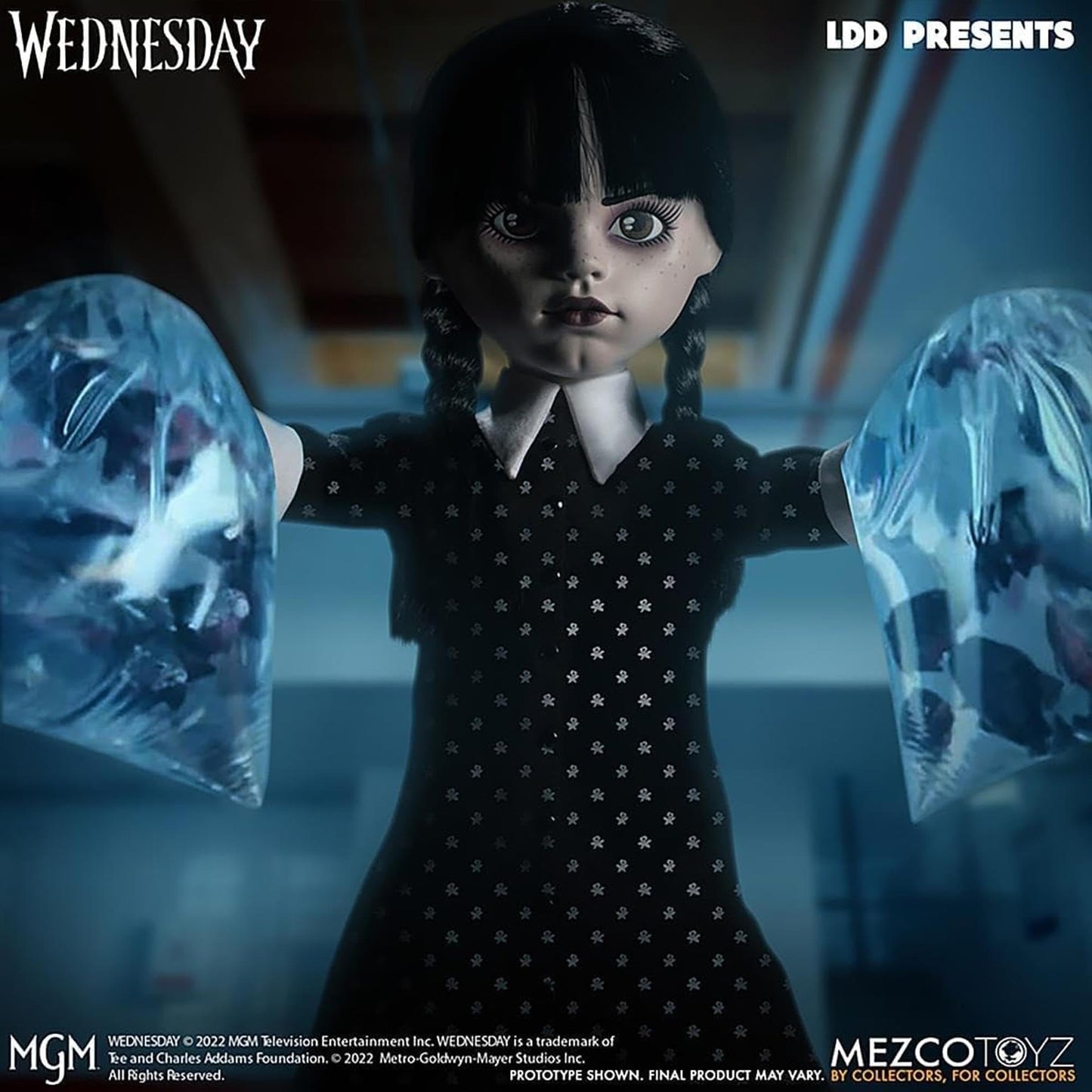 Mezco Wednesday Doll – LDD Presents Wednesday | Gift Boxed, 100% Plastic
