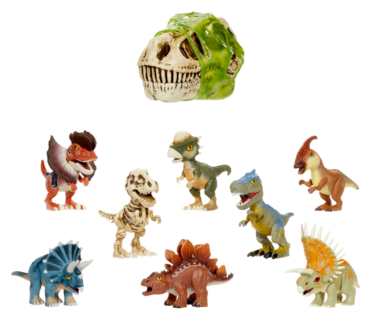 GrossMos Dino Pack Series 1 by MGA Entertainment — Unbox, Build & Slime-Filled Dino Fun for Kids 4+