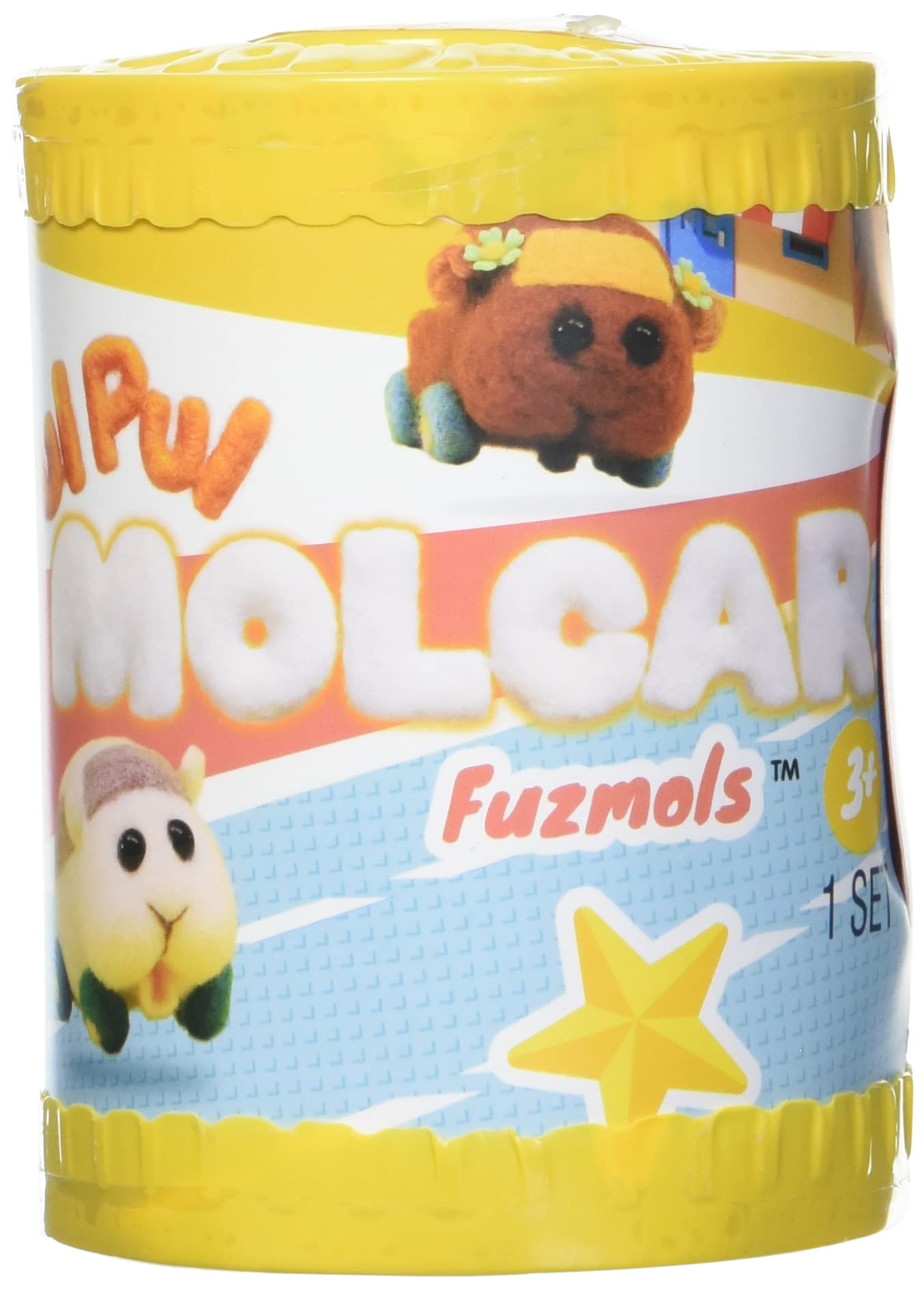 MGA Entertainment Pui Pui Molcar 2.5-Inch Flocked Figures – Collect All 10