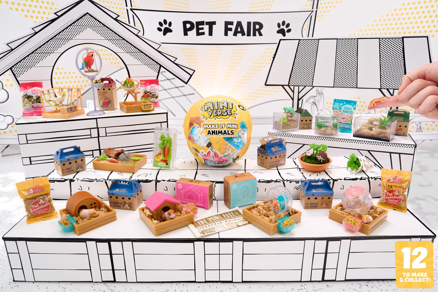 MGA's Miniverse: Make It Mini Animals — DIY Miniatures, Collectibles & Resin Play