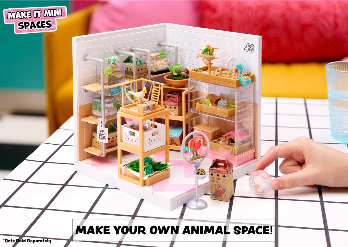MGA's Miniverse: Make It Mini Animals — DIY Miniatures, Collectibles & Resin Play