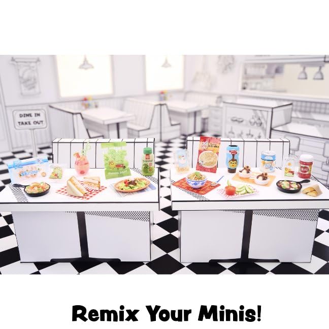 MGA's Miniverse Make It Mini Diner Series 4 (6 Pack) – DIY Resin Minis