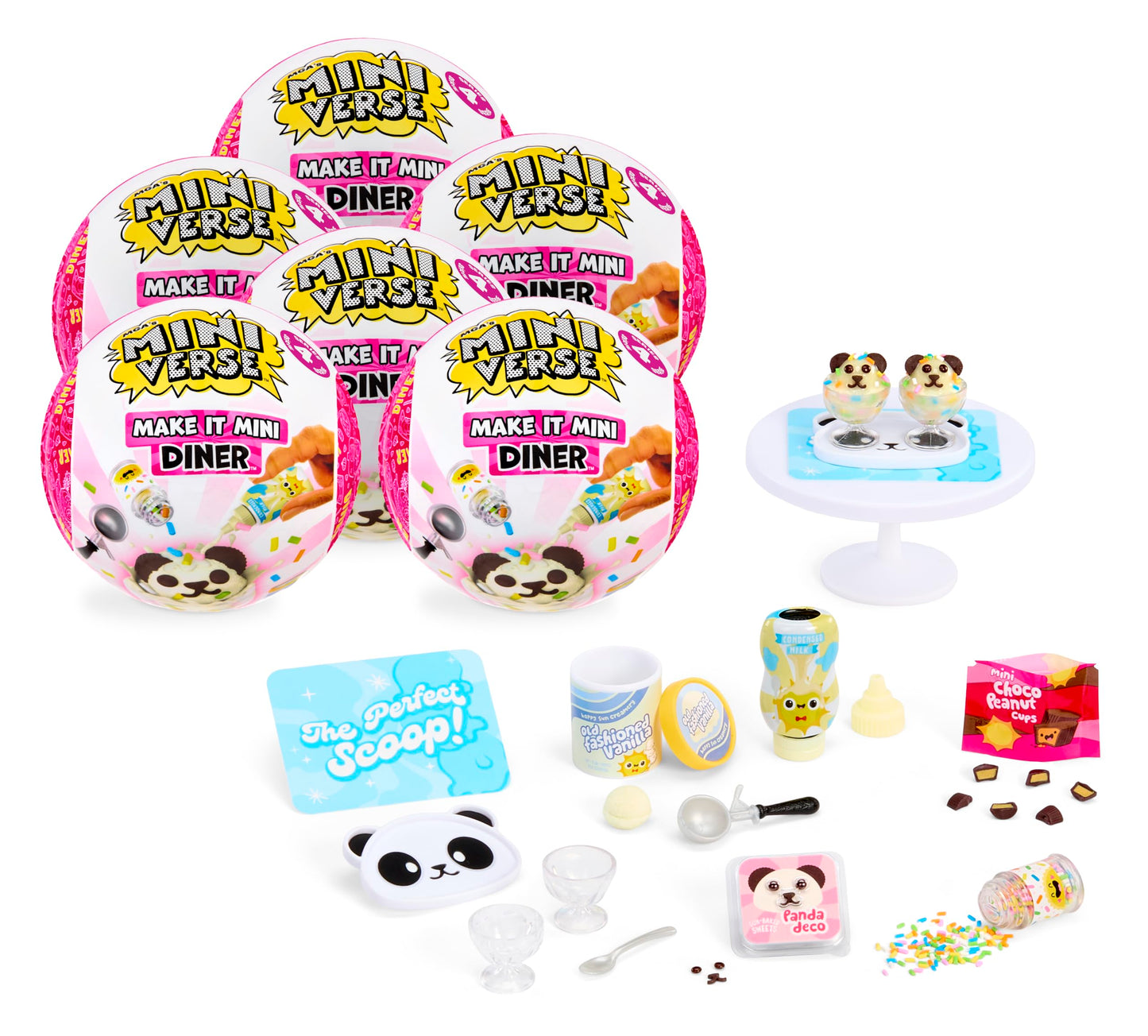 MGA's Miniverse Make It Mini Diner Series 4 (6 Pack) – DIY Resin Minis