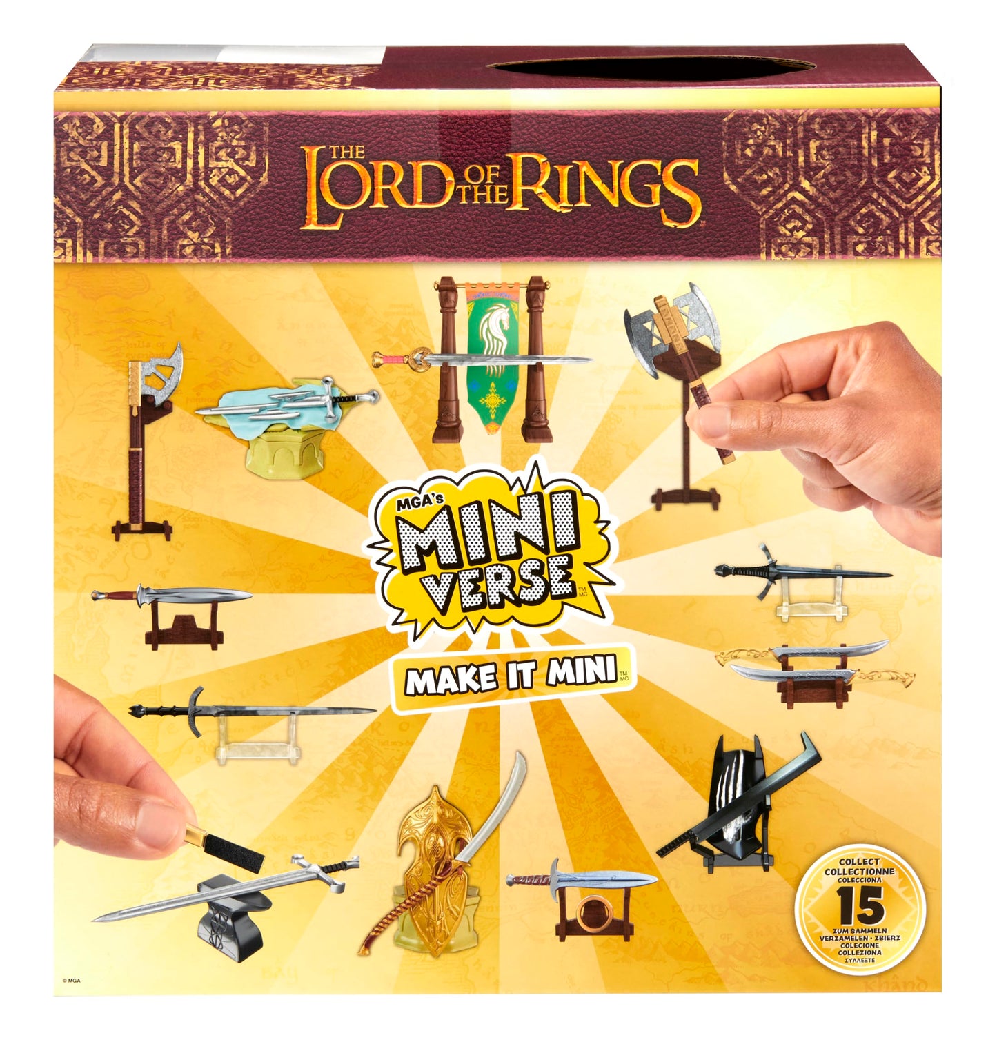 Make It Mini LOTR 2 Pack | MGA's Miniverse DIY Resin Collectibles