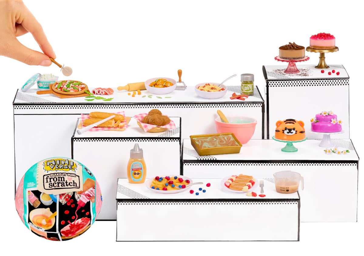 MGA's Miniverse Make It Mini From Scratch Series 2 – Mini Food DIY Collectibles
