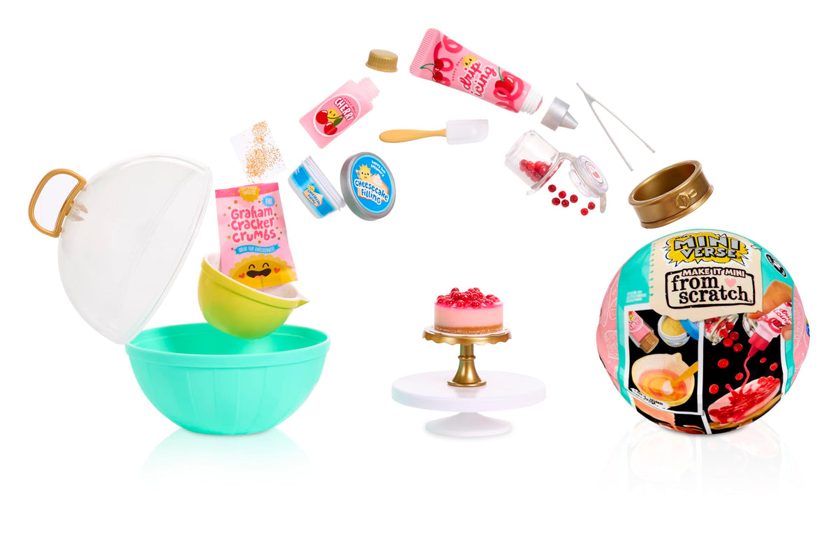 MGA's Miniverse Make It Mini From Scratch Series 2 – Mini Food DIY Collectibles