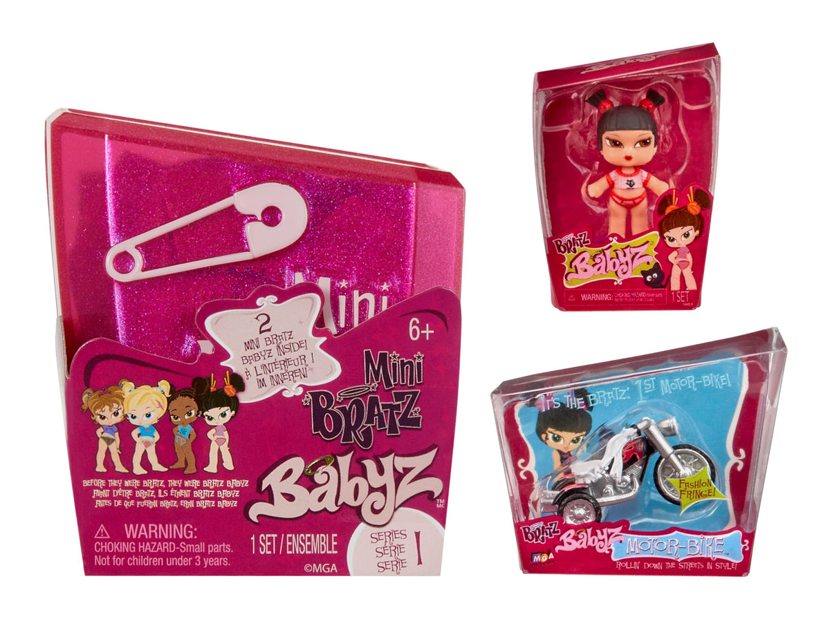 MGA's Miniverse Mini Bratz Babyz – 2-Pack Blind Display Capsule, Nostalgia Collectibles