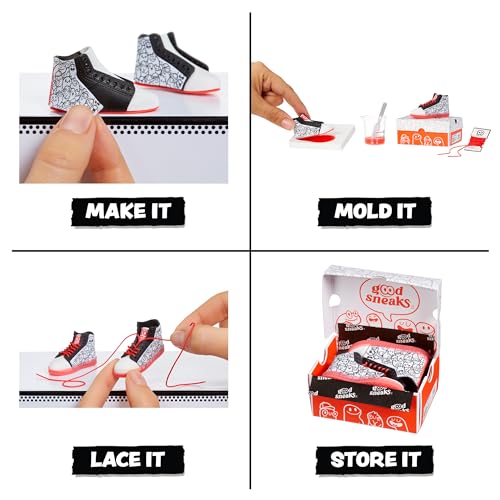 MGA's Miniverse Make It Mini Sneakers 6-Pack – Mystery Unboxing & Display (8+)