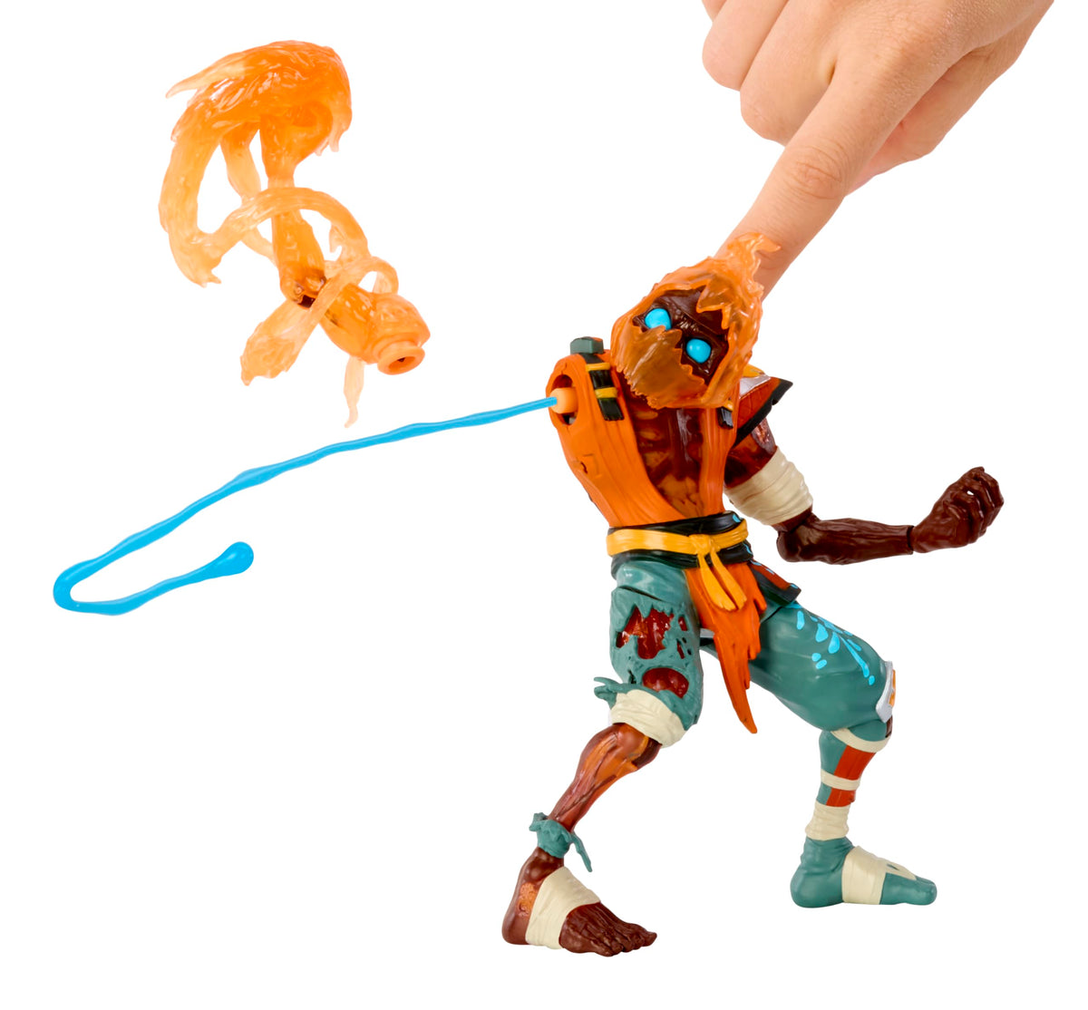 Ninjombie Scorchstrike Action Figure - MGA Entertainment | Slime Battle Ninja Zombie (Ages 6+)