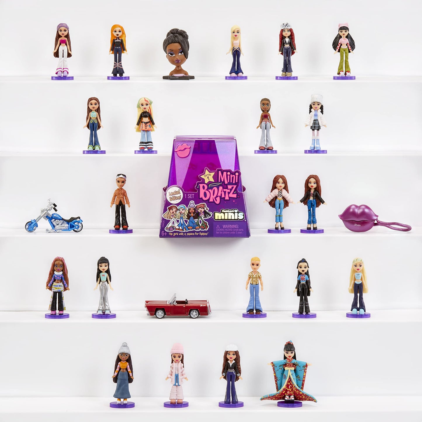 Bratz Minis by MGA's Miniverse — 2 Minis per Pack, Blind Display Capsule, Y2K Nostalgia