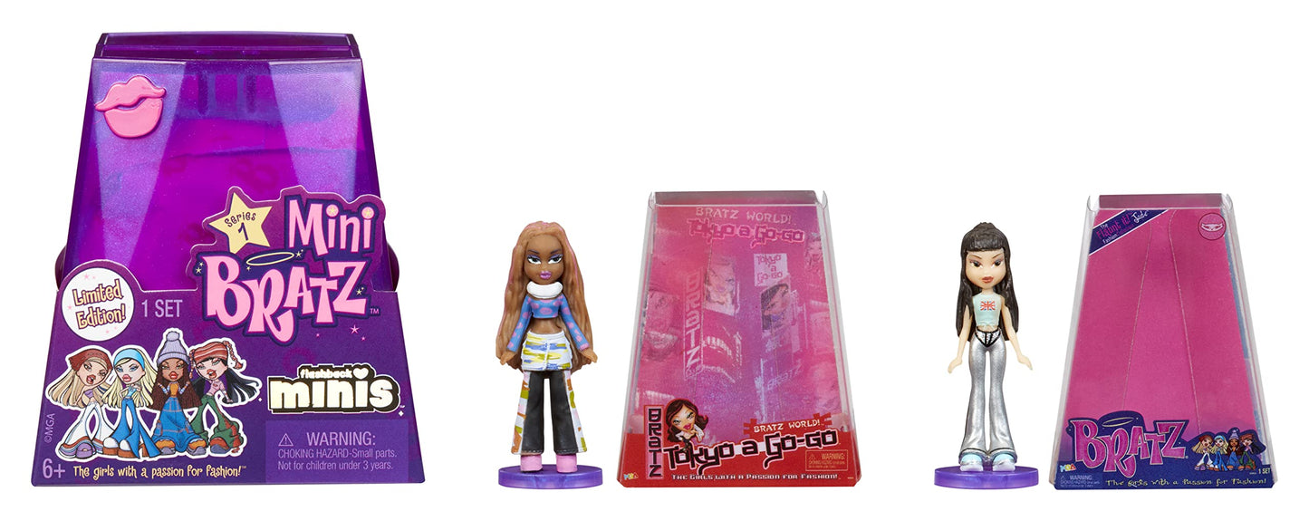 Bratz Minis by MGA's Miniverse — 2 Minis per Pack, Blind Display Capsule, Y2K Nostalgia