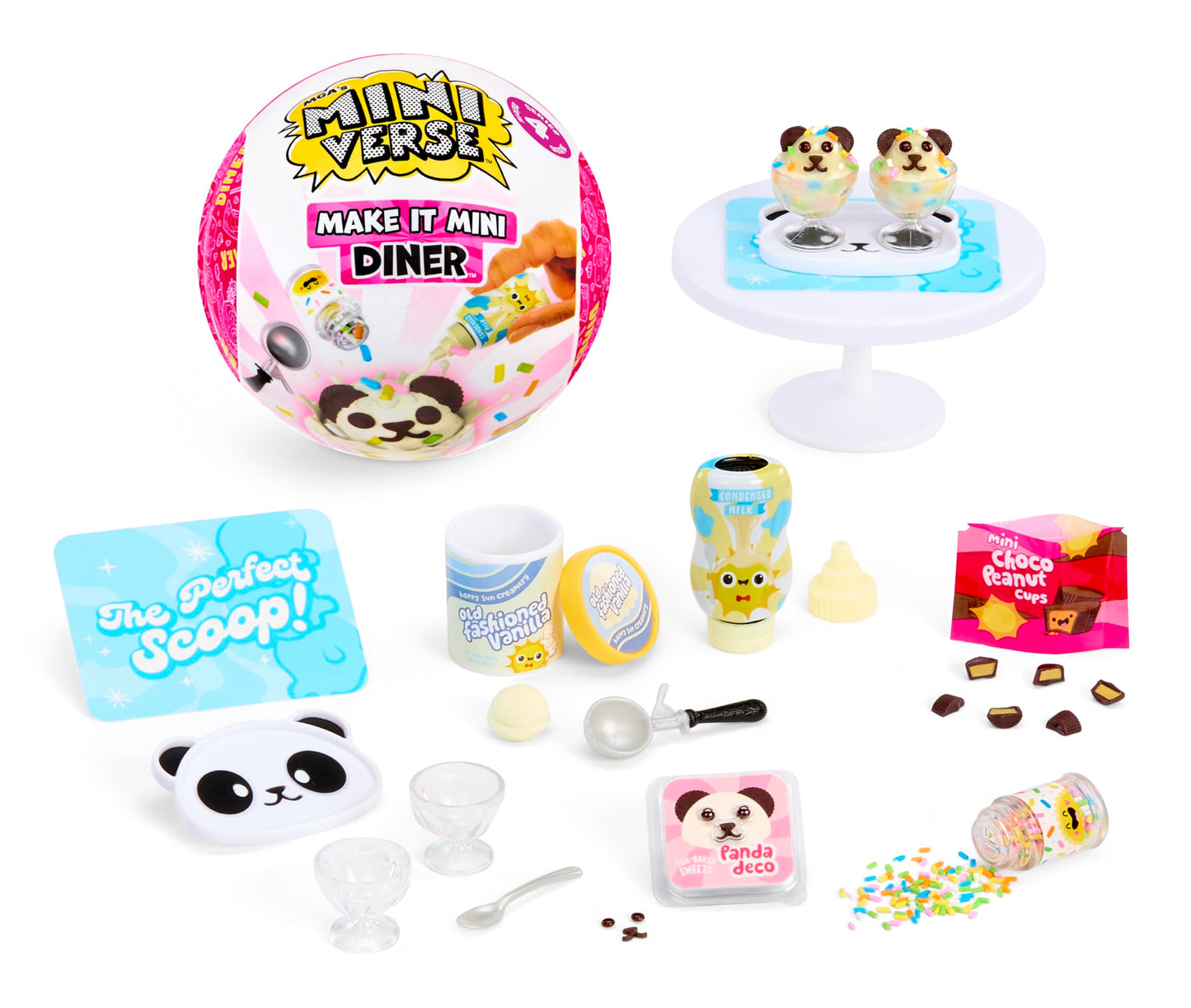 MGA's Miniverse Make It Mini Diner Series 4 – Mini Collectibles, DIY Resin Play