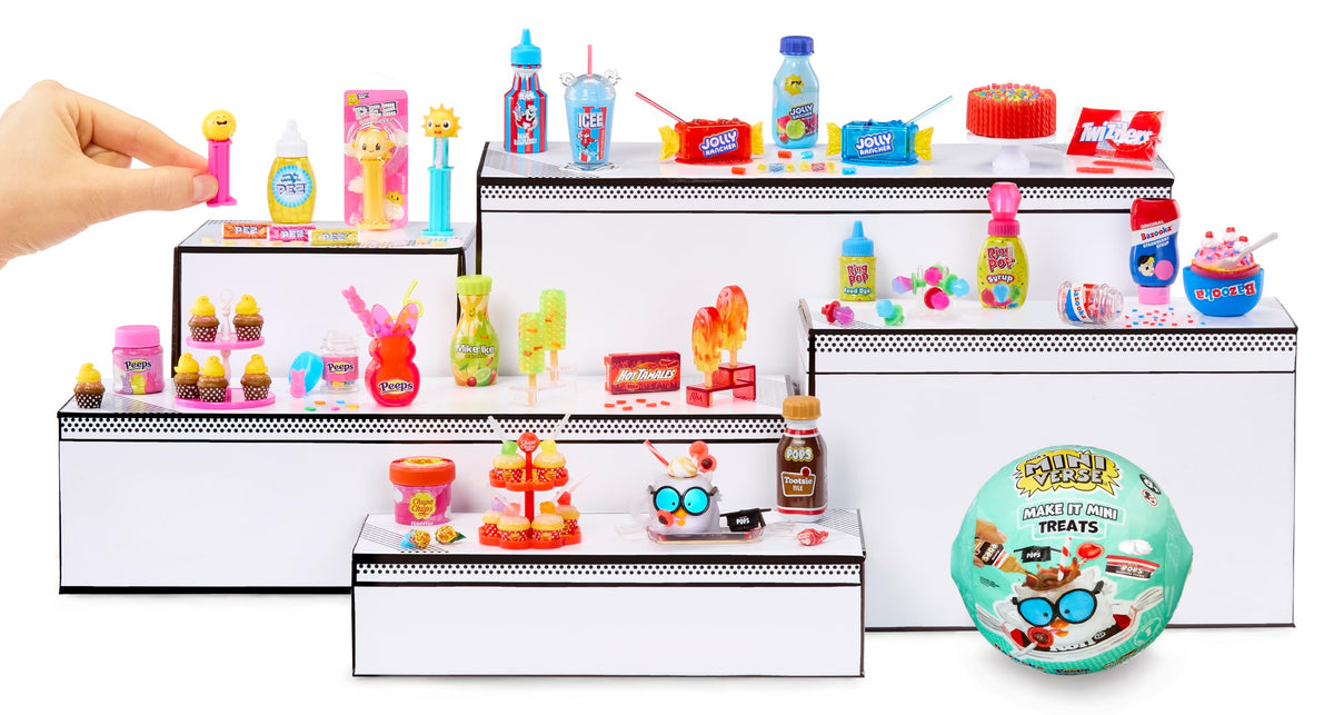 MGA's Miniverse Make It Mini Treats: Candy-Themed Mini Collectibles & DIY Resin Craft (8+)