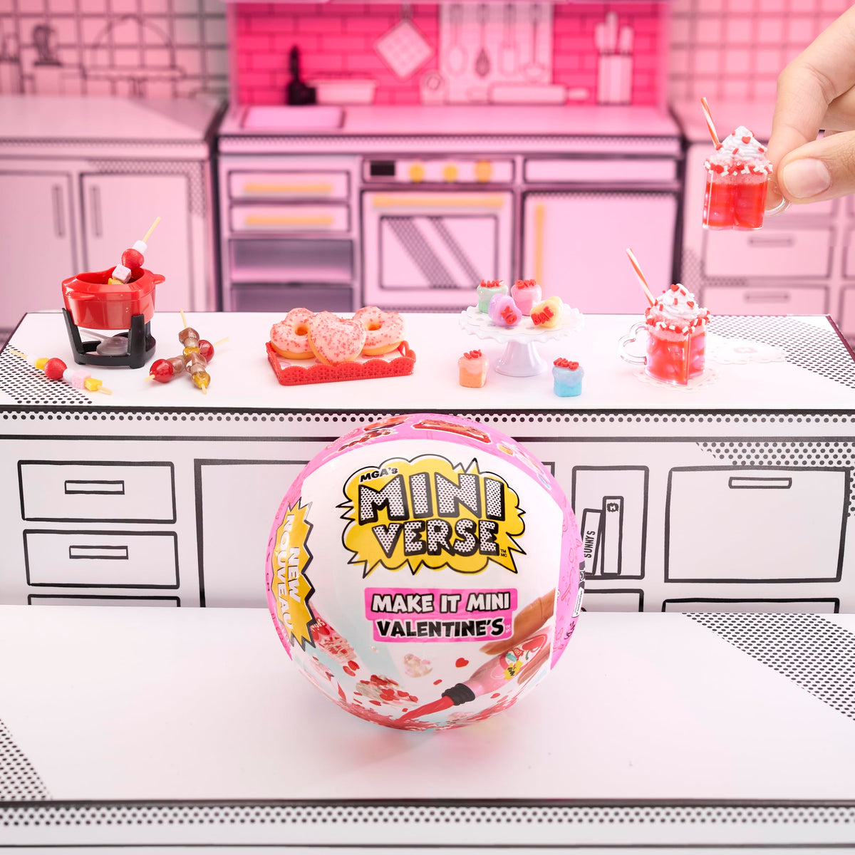 MGA's Miniverse Make It Mini Valentine's – DIY Mini Collectibles & Mystery Unboxing