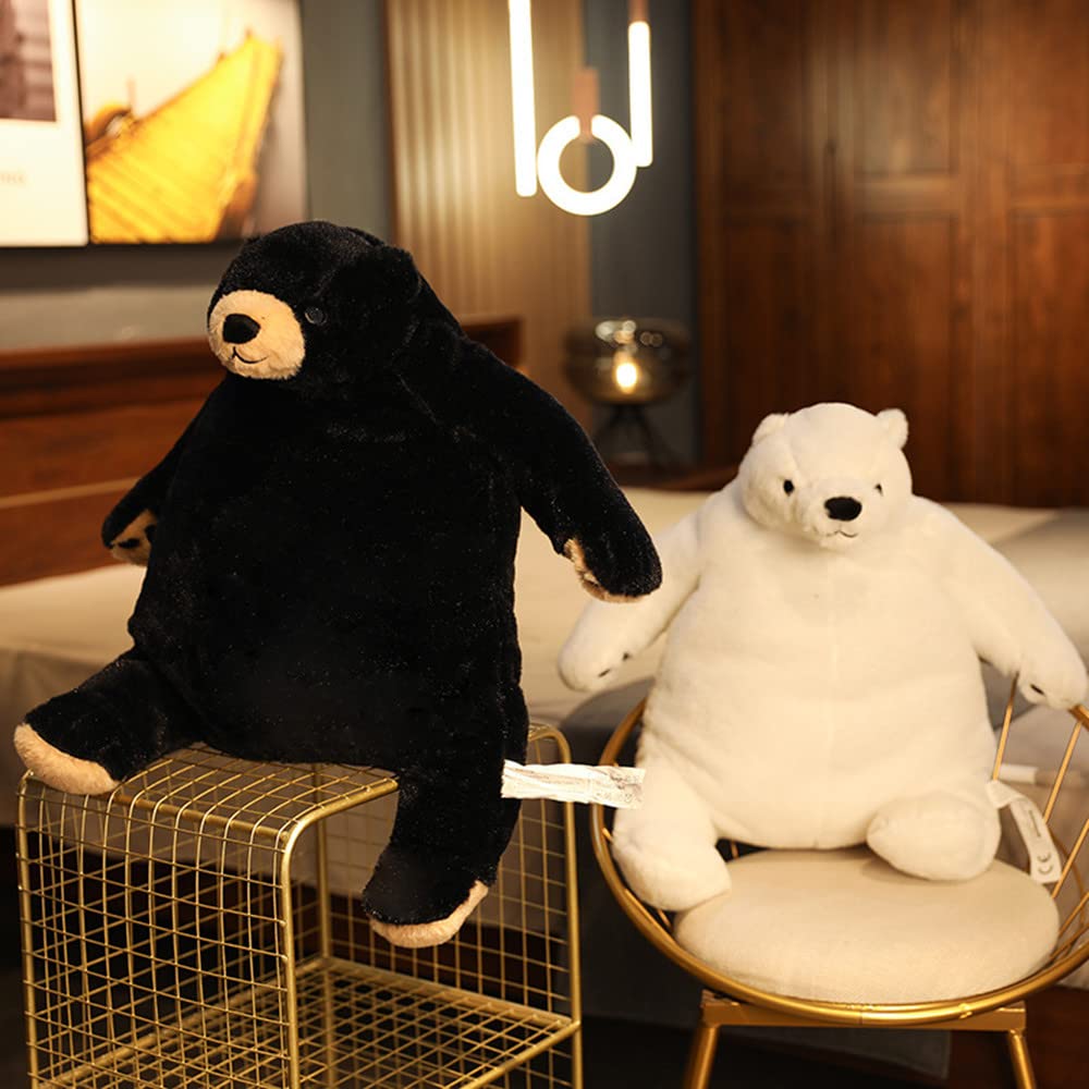MIAOHAHA 23.6in Teddy Bear Plush – Large 60cm DJUNGELSKOG-Style Plush for Kids & Home Decor