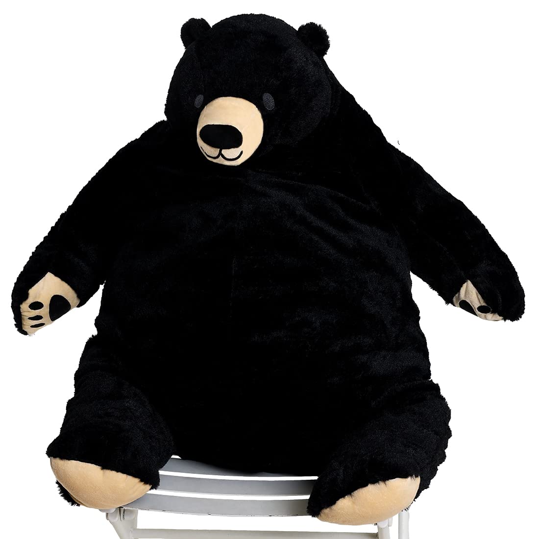 MIAOHAHA 23.6in Teddy Bear Plush – Large 60cm DJUNGELSKOG-Style Plush for Kids & Home Decor
