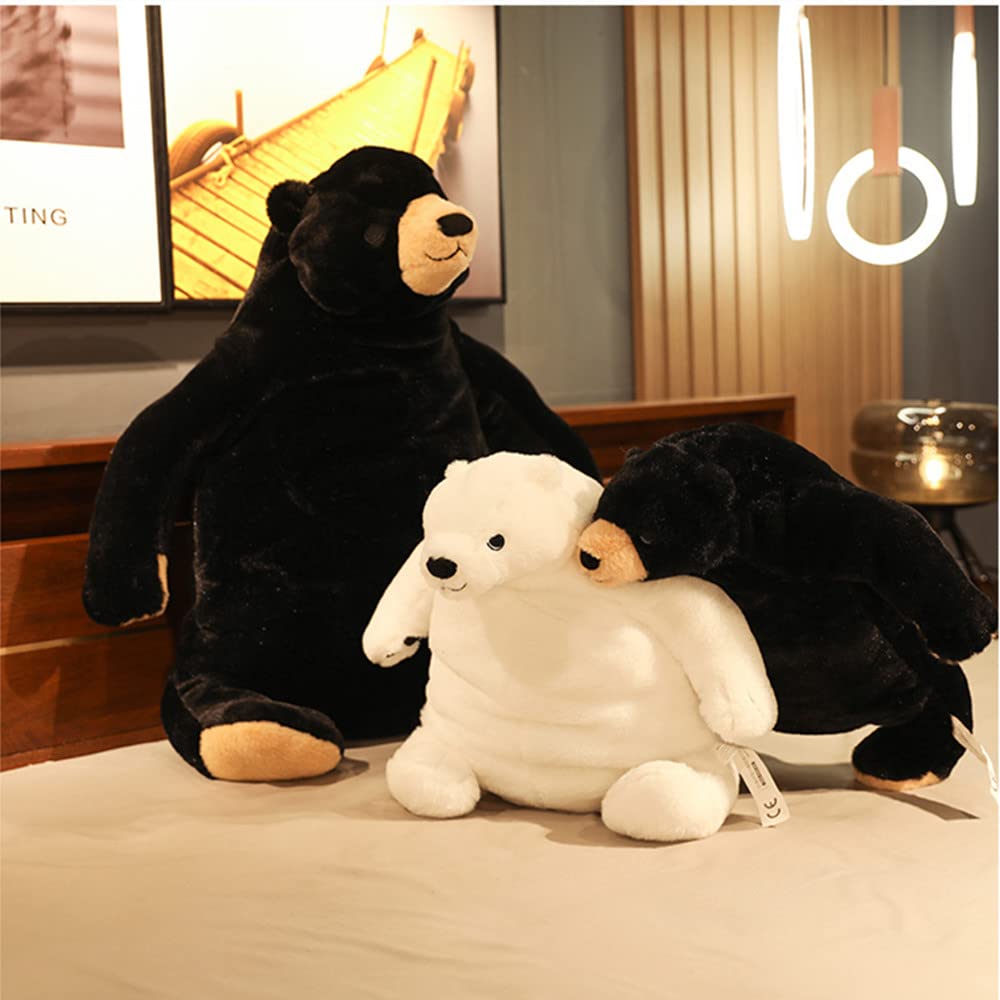 MIAOHAHA 23.6in Teddy Bear Plush – Large 60cm DJUNGELSKOG-Style Plush for Kids & Home Decor