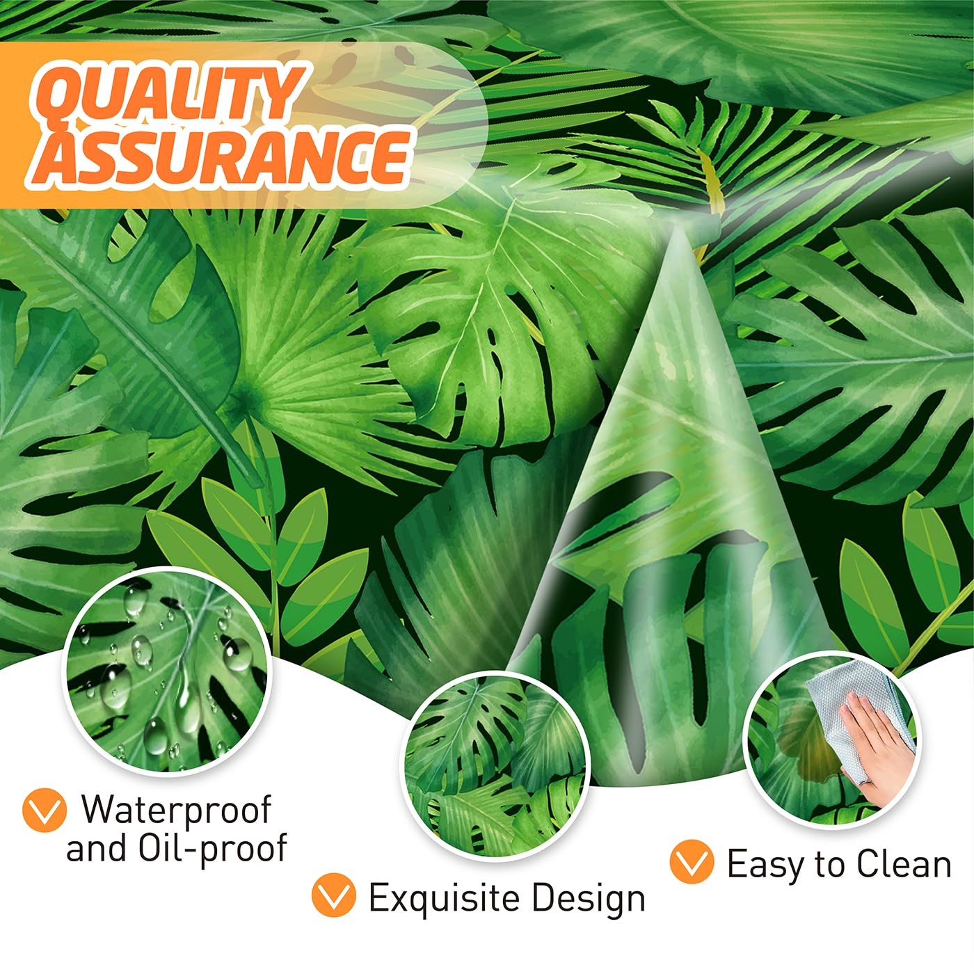 MIAOSHOUTAO 146Pcs Jungle Safari Party Supplies – Plates, Napkins & Tableware for Woodland Baby Shower & Birthday