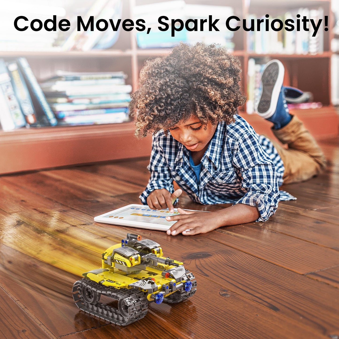 Mibido STEM Robot Building Kit 5-in-1 with Remote Control | 488 Pieces for Ages 8-12