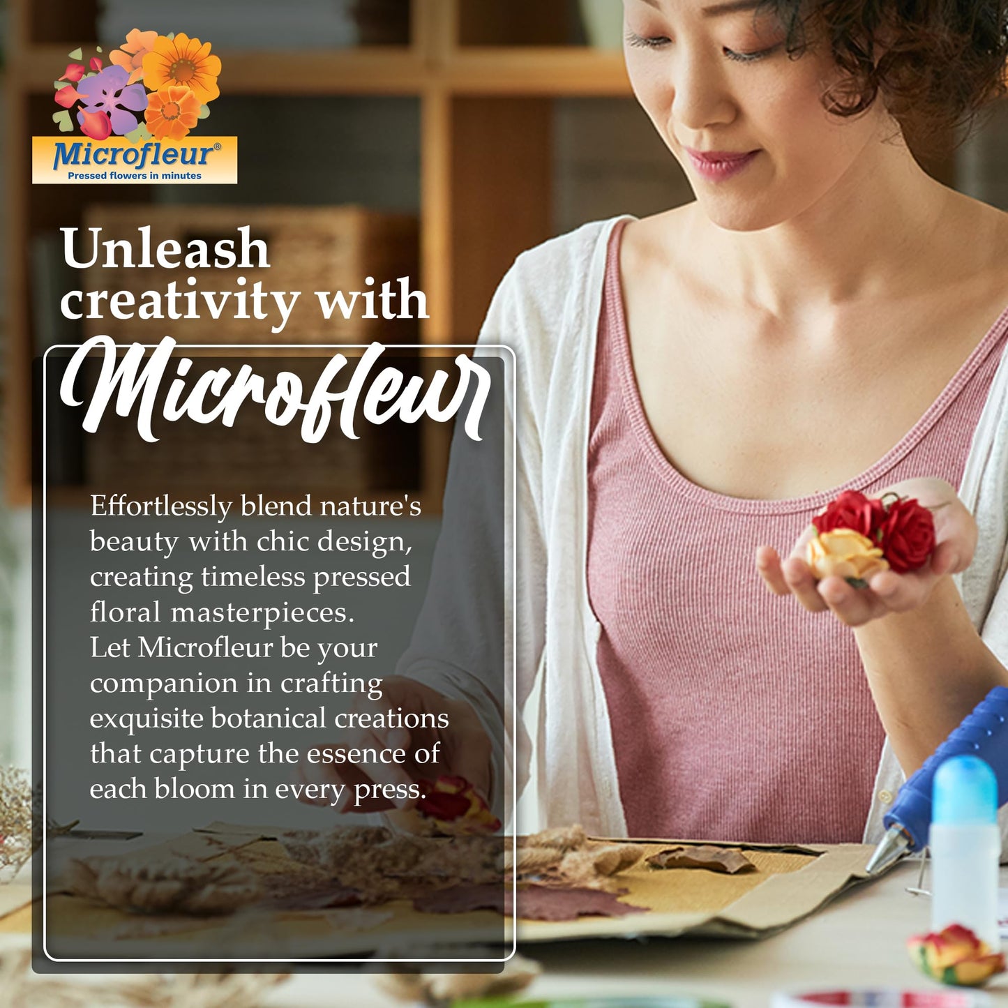 Microfleur Microwave Flower Drying Press Refill Pack – 5-inch / 13 cm