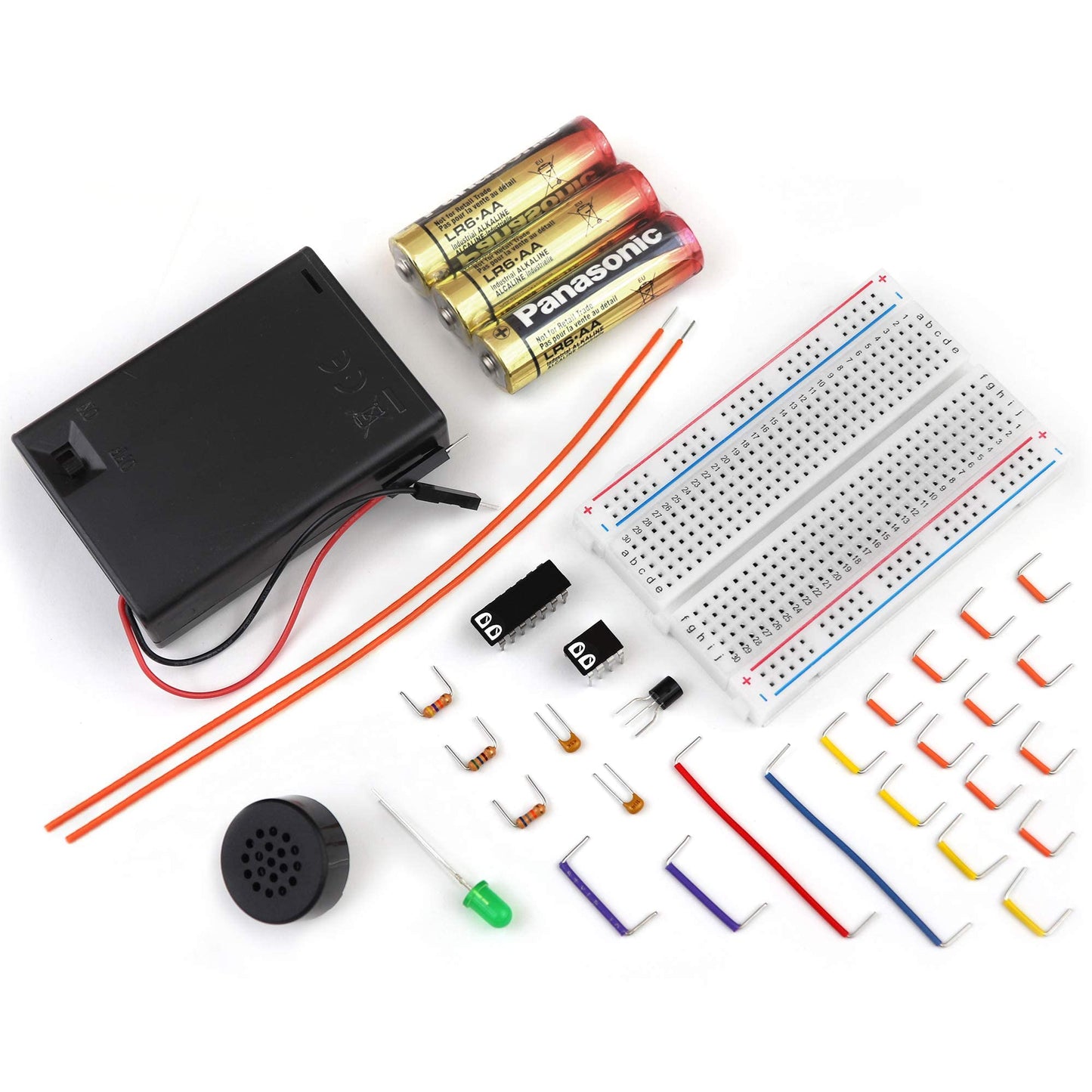 MicroKits Theremin Electronics Kit | Educational STEAM Kit for Kids & Grownups | No Tools Needed