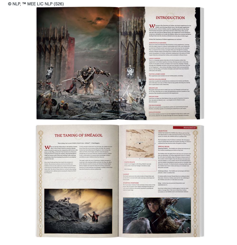 Middle Earth SBG Journal: The Treachery of Gollum