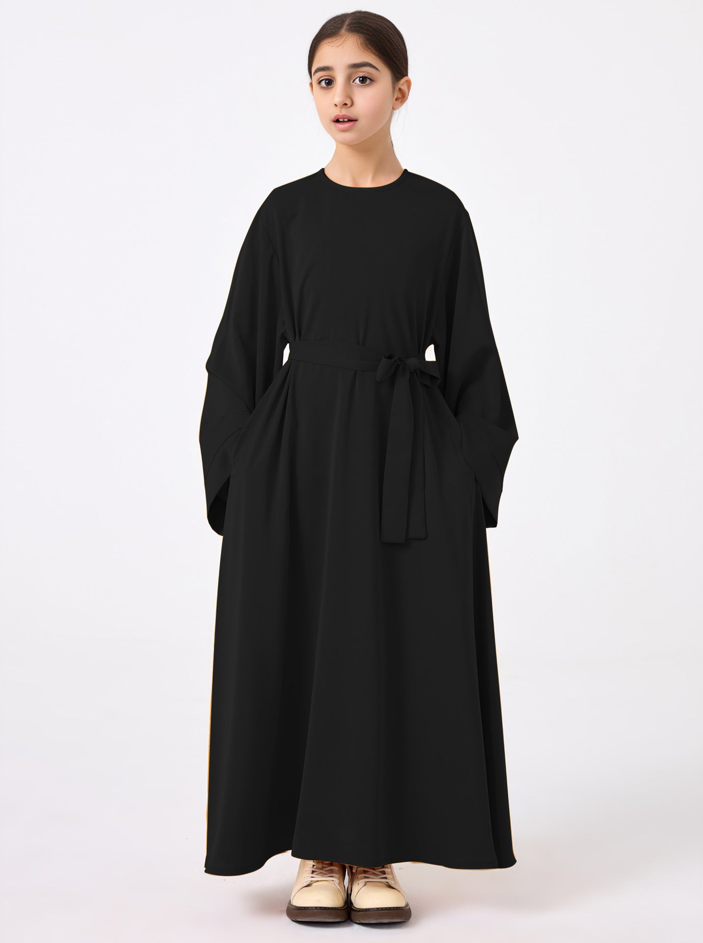 Middle Eastern Girls' Abaya Robe, Children’s Abaya